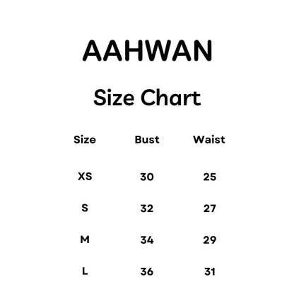 Aahwan Ribbed Cutout Top