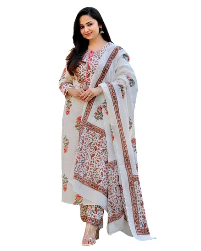 Women Kurta Set with Dupatta | Traditional | Ethnic Set | Suit |