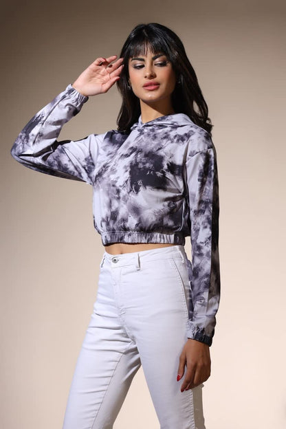 Women's Tie-Dye Hoodie T-Shirt