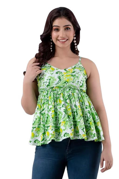 Frok Style Sleeveless Top