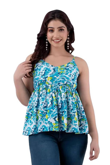 Frok Style Sleeveless Top