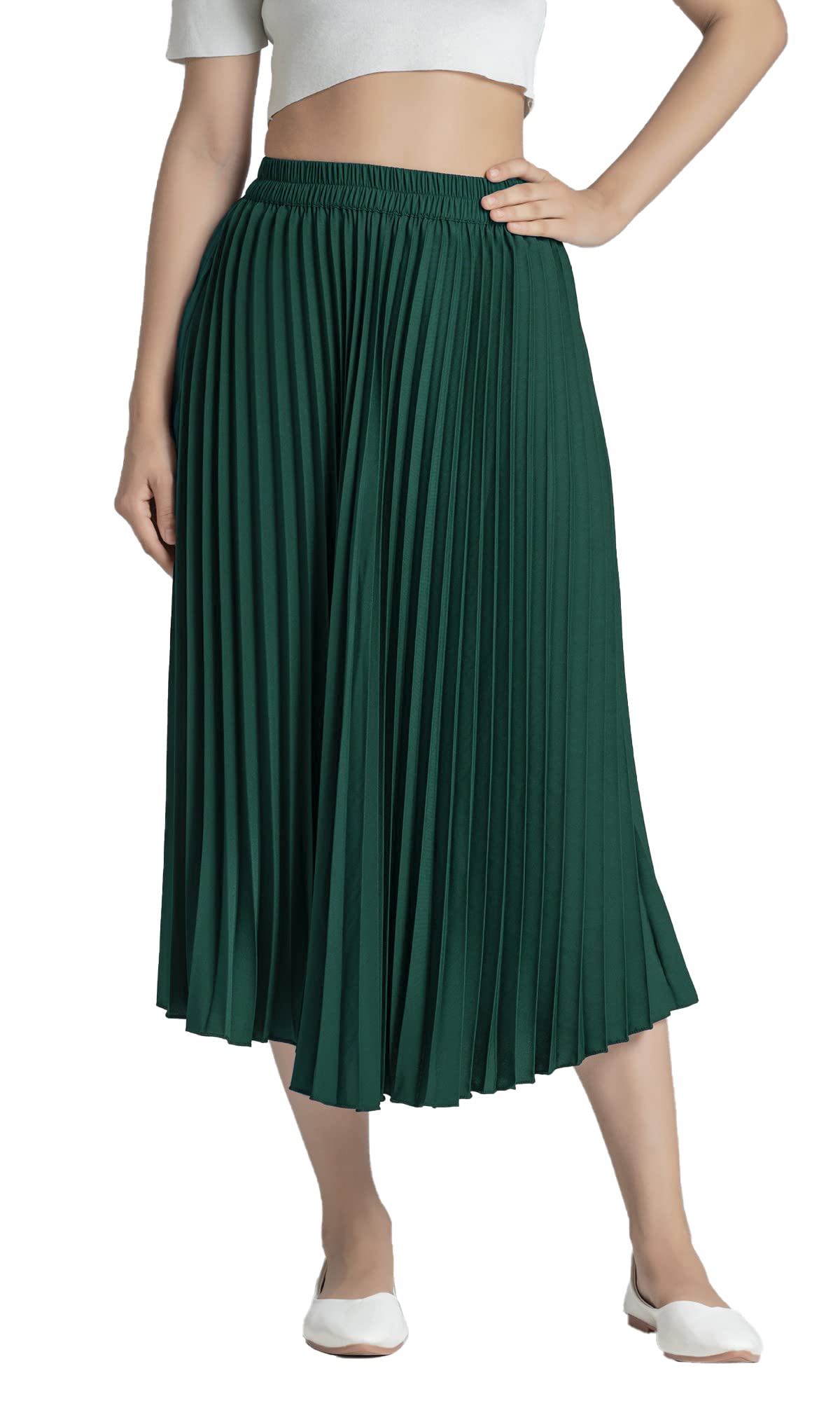 OTABU Women's/Girl's Midi Skirt