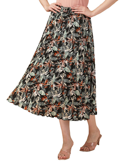 OTABU Women's/Girl's Midi Skirt