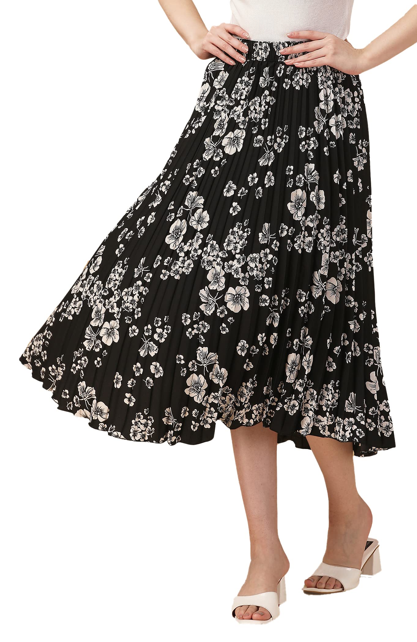 OTABU Women's/Girl's Midi Skirt